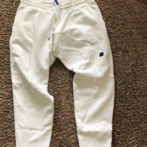 Roger Federer by Nike white athletic pants- Large